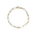 Load image into Gallery viewer, 1 MARQUISE YELLOW GOLD CONTEMPORARY BRACELET
