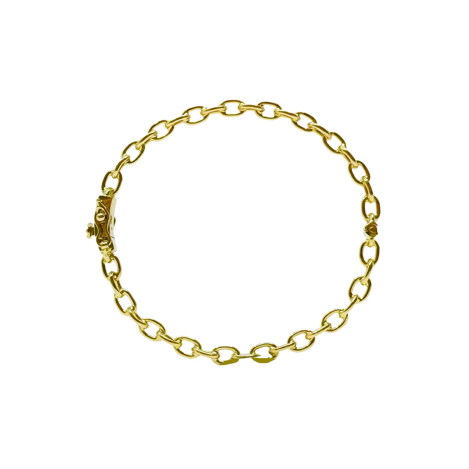 YELLOW GOLD TRAILBLAZER BANGLE