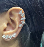 Load image into Gallery viewer, 5 DIAMOND MULTISHAPE EARCUFF

