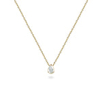 Load image into Gallery viewer, YELLOW GOLD PEAR PENDANT
